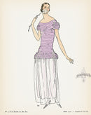 Bon Ton Fashion Prints Croquis Le Ruban - Panteek Antique Prints