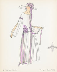 Bon Ton Fashion Prints Croquis Le Ruban - Panteek Antique Prints