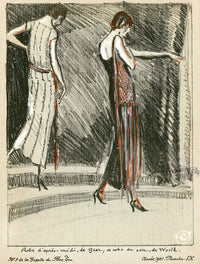 Bon Ton Fashion Prints Croquis Les Modes en l'an de Grace - Panteek Antique Prints