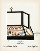 Bon Ton Fashion Prints Croquis Loge d'Actrice, Actress - Panteek Antique Prints