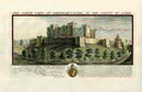 Buck Ruins of Castles & Abbeys in England 1726 Farnham Castle - Panteek Antique Prints