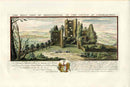 Buck Ruins of Castles & Abbeys in England 1726 Green Castle - Panteek Antique Prints