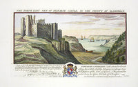 Buck Ruins of Castles & Abbeys in England 1726 Pennarth Castle - Panteek Antique Prints