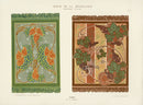 Calavas Decorative Antique Print Carpet by Seguy - Panteek Antique Prints