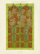 Calavas Decorative Antique Print Door by Seguy - Panteek Antique Prints