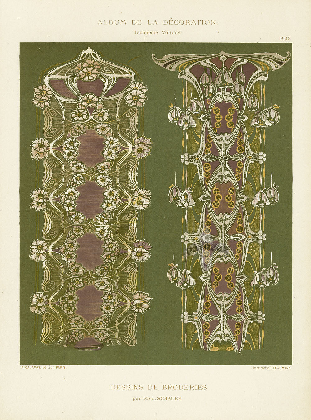 Calavas Art Nouveau Folio Album de la Decoration 1900 | Panteek