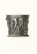 Carlo Antonini Print Italian Vase Antico Vase - Panteek Antique Prints