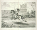 Cavendish General System of Horsemanship Print 1743 Caprioles - Panteek Antique Prints