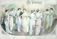 Chic Parisien Fashion Prints 1913 Ball Gowns - Panteek Antique Prints