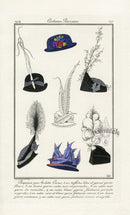 Costumes Parisiens 1912 Arlette Carus Hats - Panteek Antique Prints
