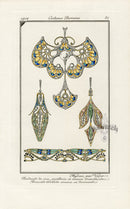 Costumes Parisiens 1912 Byoux par Vever Jewelry - Panteek Antique Prints