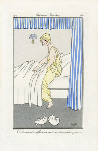 Costumes Parisiens 1912 Costume et coiffure Sleepwear