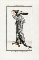 Costumes Parisiens 1912 Manteau de Chinchilla Coat - Panteek Antique Prints