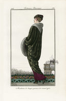Costumes Parisiens 1912 Manteau de taupe Coat - Panteek Antique Prints
