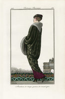 Costumes Parisiens 1912 Manteau de taupe Coat - Panteek Antique Prints
