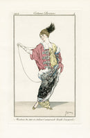 Costumes Parisiens 1912 Manteau du soir Coat - Panteek Antique Prints
