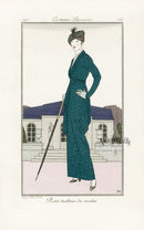 Costumes Parisiens 1912 Petit tailleur du matin, Dress - Panteek Antique Prints