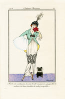 Costumes Parisiens 1912 Robe de cachemire Dress - Panteek Antique Prints