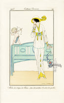 Costumes Parisiens 1912 Robe de crepe Dress - Panteek Antique Prints