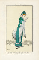 Costumes Parisiens 1912 Robe et Toque Dress - Panteek Antique Prints