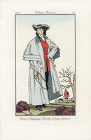 Costumes Parisiens 1912 Tenue d'Equipage Coat - Panteek Antique Prints