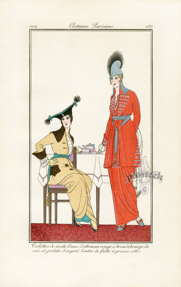 Costumes Parisiens 1912 Toilettes de visite Dresses