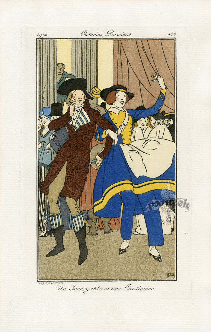 Costumes Parisiens 1912 Un Incroyable Costumes