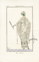 Costumes Parisiens 1912 Une Mariee Bridal Dress - Panteek Antique Prints