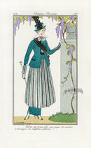 Costumes Parisiens 1912 Veste de drap Dress - Panteek Antique Prints
