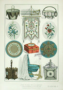 D'ouvrages De Fantaisie  Deco Antique Print Home Furnishing Bassinet - Panteek Antique Prints