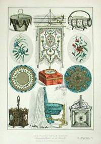 D'ouvrages De Fantaisie  Deco Antique Print Home Furnishing Bassinet - Panteek Antique Prints