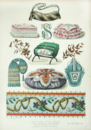 D'ouvrages De Fantaisie  Deco Antique Print Home Furnishing Pillows - Panteek Antique Prints