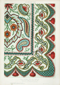 D'ouvrages De Fantaisie  Deco Antique Print Home Furnishing Red - Panteek Antique Prints