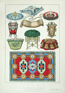 D'ouvrages De Fantaisie  Deco Antique Print Home Furnishing Rug - Panteek Antique Prints