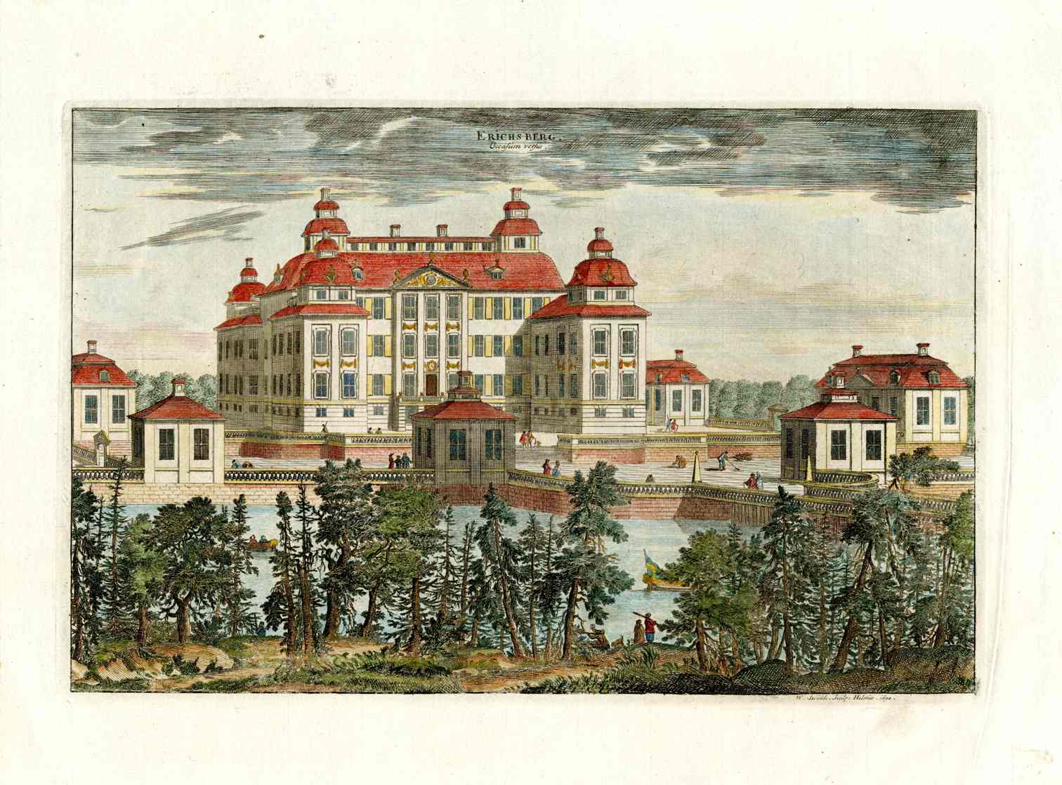 Dahlberg Antique Prints Palace Erichsberg