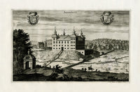 Dahlberg Antique Prints Palace & Town Arxronoo - Panteek Antique Prints