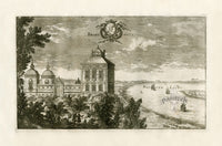 Dahlberg Antique Prints Palace & Town Brahehuus, Ships - Panteek Antique Prints