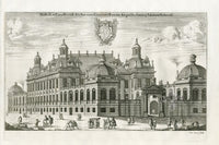 Dahlberg Antique Prints Palace & Town Holmense Palace - Panteek Antique Prints