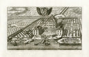 Dahlberg Antique Prints Palace & Town Maelma - Panteek Antique Prints