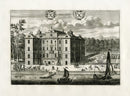 Dahlberg Antique Prints Palace & Town Malsaker, Ships - Panteek Antique Prints