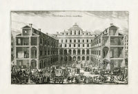Dahlberg Antique Prints Palace & Town Södra stadshuset - Panteek Antique Prints