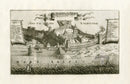 Dahlberg Antique Prints Palace & Town Visborg Castle, Ships - Panteek Antique Prints