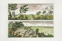 Dahlberg Antique Prints Palace Tumuli Vetustissimorum Sueciae Regum - Panteek Antique Prints