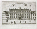 Danske Atlas Denmark Palaces Antique Print Holsteiniske Palais 1763 - Panteek Antique Prints