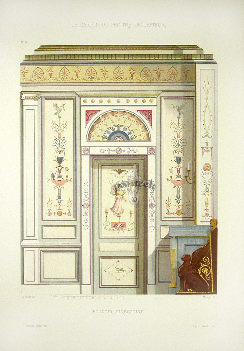 DeSaint Interiors Furniture Print Directory Boudoir