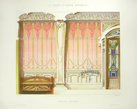 DeSaint Interiors Furniture Print Modern Entry - Panteek Antique Prints