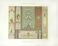 DeSaint Interiors Furniture Print Patterns of Various Styles - Panteek Antique Prints