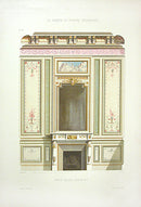 DeSaint Interiors Furniture Print Small Salon Louis XVI - Panteek Antique Prints