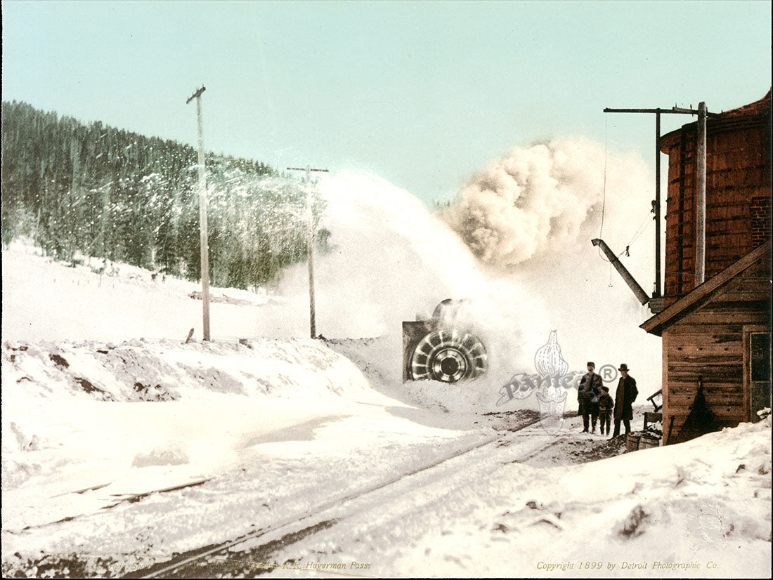 Detroit Photographic Co Prints 1898 Colorado R.R., Hagerman Pass