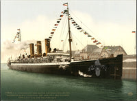 Detroit Photographic Co Prints 1898 Kaiserin Maria Theresa German Ship - Panteek Antique Prints